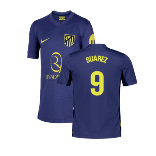 2025-2026 Atletico Madrid Away Shirt (Kids) (Suarez 9)