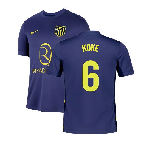 2025-2026 Atletico Madrid Away Shirt (Koke 6)
