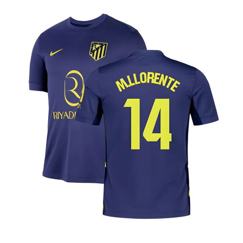 2025-2026 Atletico Madrid Away Shirt (M.Llorente 14)