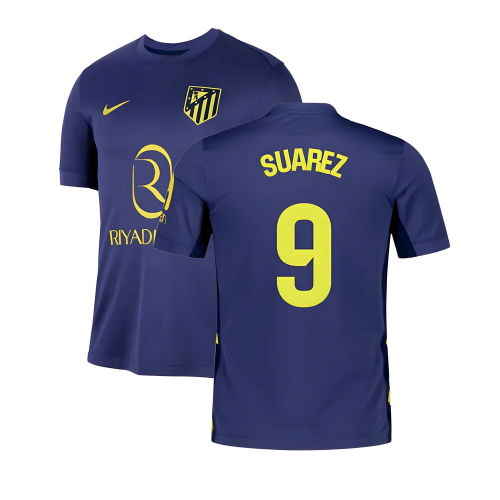 2025-2026 Atletico Madrid Away Shirt (Suarez 9)