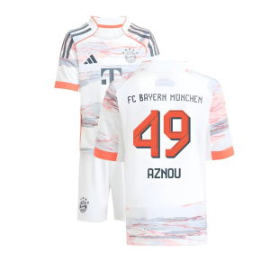 2025-2026 Bayern Munich Away Mini Kit (Aznou 49)