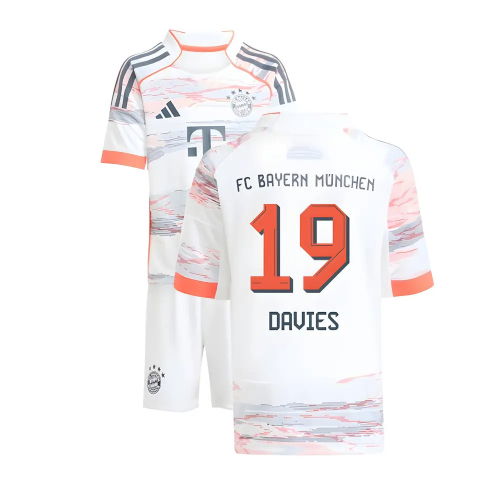 2025-2026 Bayern Munich Away Mini Kit (Davies 19)