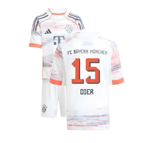 2025-2026 Bayern Munich Away Mini Kit (Dier 15)