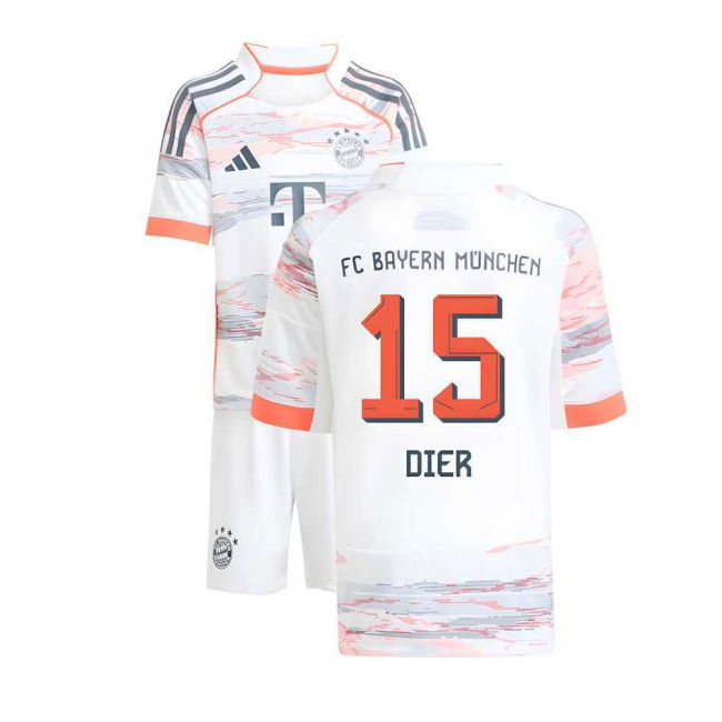 2025-2026 Bayern Munich Away Mini Kit (Dier 15)