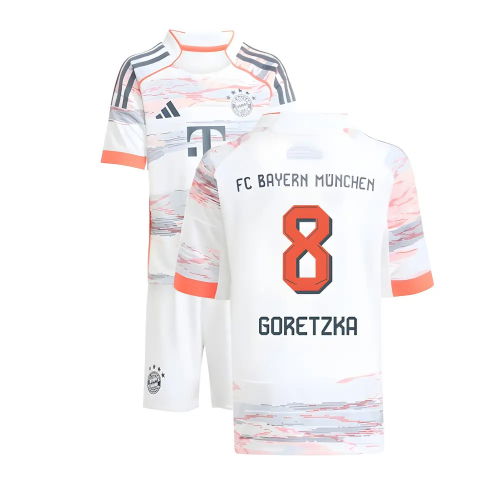 2025-2026 Bayern Munich Away Mini Kit (Goretzka 8)