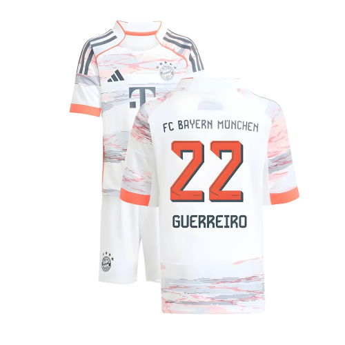 2025-2026 Bayern Munich Away Mini Kit (Guerreiro 22)