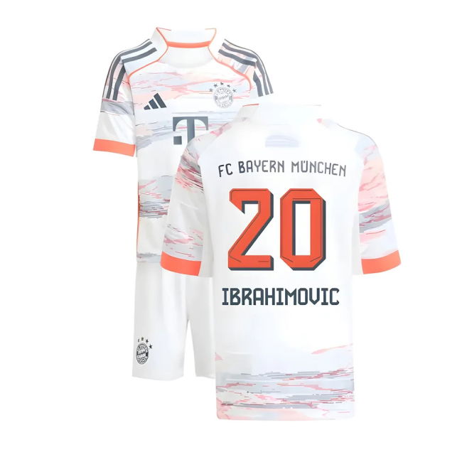 2025-2026 Bayern Munich Away Mini Kit (Ibrahimovic 20)