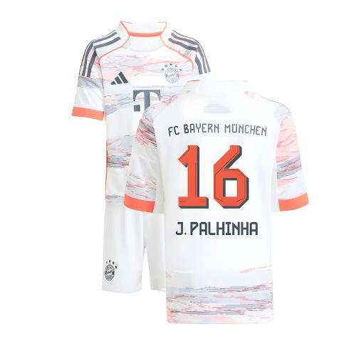 2025-2026 Bayern Munich Away Mini Kit (J. Palhinha 16)
