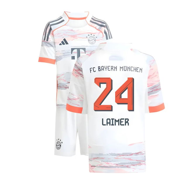 2025-2026 Bayern Munich Away Mini Kit (Laimer 24)