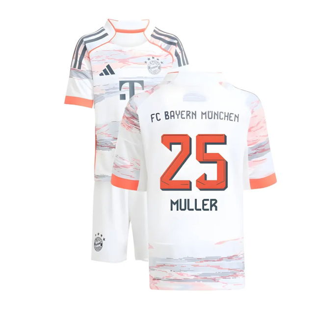 2025-2026 Bayern Munich Away Mini Kit (Muller 25)