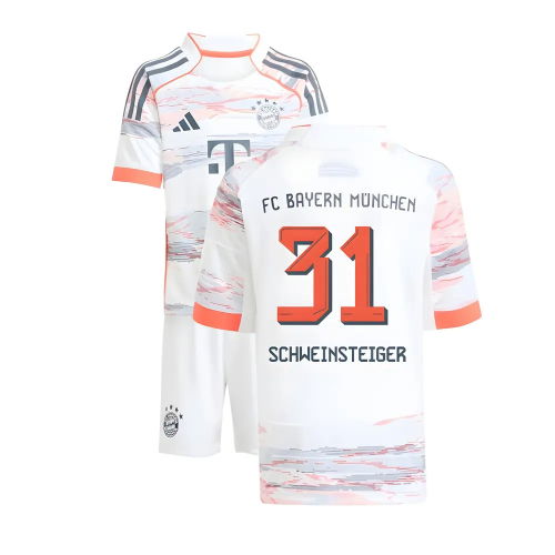2025-2026 Bayern Munich Away Mini Kit (Schweinsteiger 31)