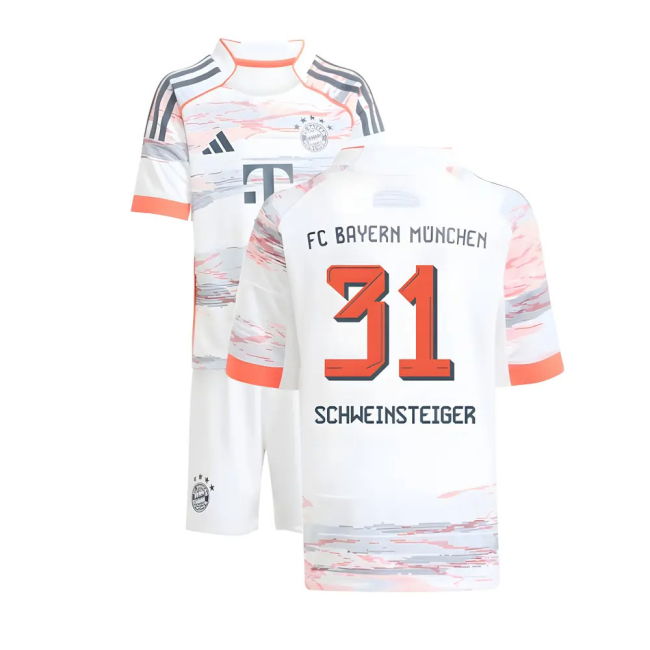 2025-2026 Bayern Munich Away Mini Kit (Schweinsteiger 31)