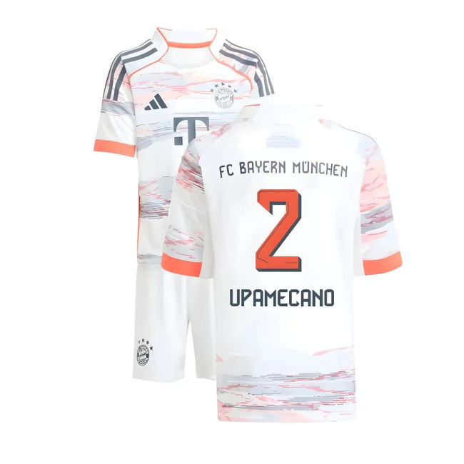 2025-2026 Bayern Munich Away Mini Kit (Upamecano 2)