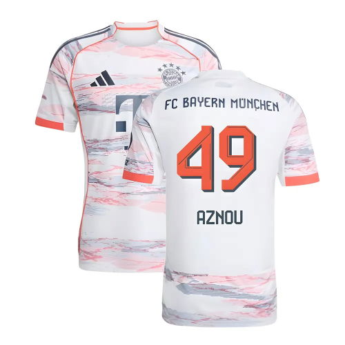 2025-2026 Bayern Munich Away Shirt (Aznou 49)