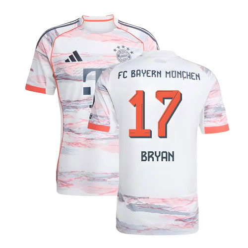 2025-2026 Bayern Munich Away Shirt (Bryan 17)