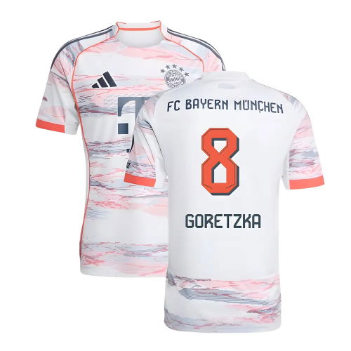 2025-2026 Bayern Munich Away Shirt (Goretzka 8)