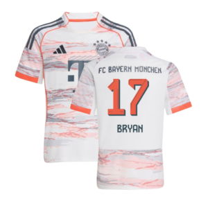 2025-2026 Bayern Munich Away Shirt (Kids) (Bryan 17)