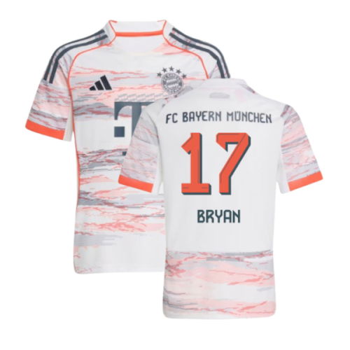 2025-2026 Bayern Munich Away Shirt (Kids) (Bryan 17)
