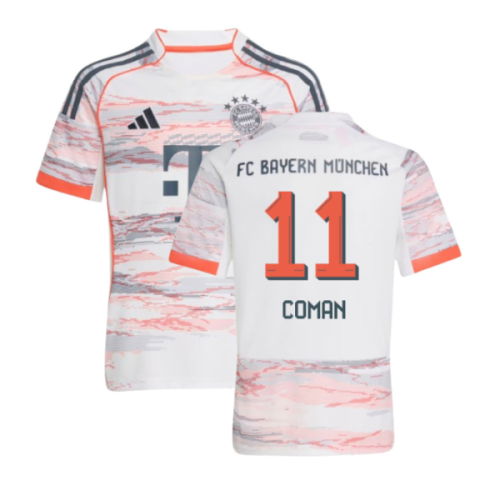 2025-2026 Bayern Munich Away Shirt (Kids) (Coman 11)