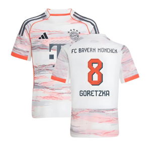 2025-2026 Bayern Munich Away Shirt (Kids) (Goretzka 8)