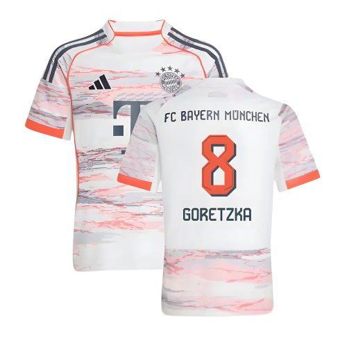 2025-2026 Bayern Munich Away Shirt (Kids) (Goretzka 8)