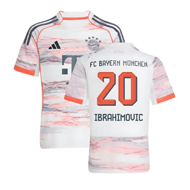 2025-2026 Bayern Munich Away Shirt (Kids) (Ibrahimovic 20)