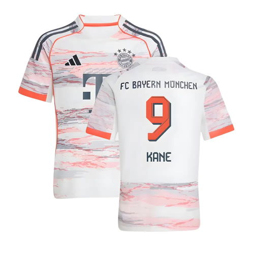 2025-2026 Bayern Munich Away Shirt (Kids) (Kane 9)
