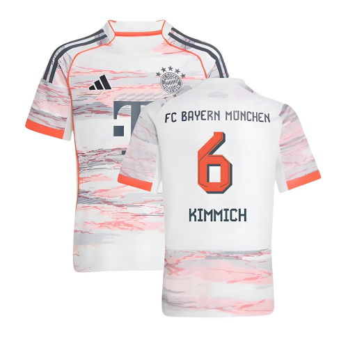 2025-2026 Bayern Munich Away Shirt (Kids) (Kimmich 6)