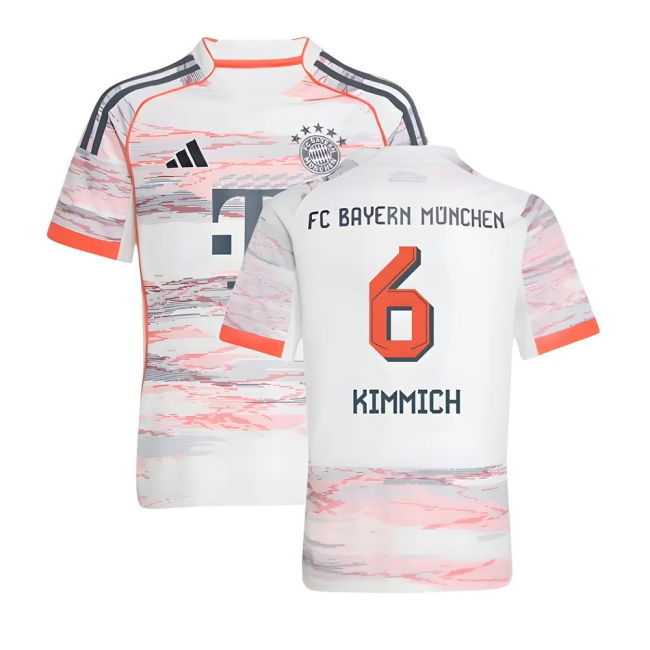 2025-2026 Bayern Munich Away Shirt (Kids) (Kimmich 6)