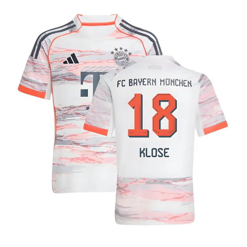 2025-2026 Bayern Munich Away Shirt (Kids) (Klose 18)