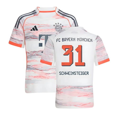 2025-2026 Bayern Munich Away Shirt (Kids) (Schweinsteiger 31)