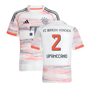 2025-2026 Bayern Munich Away Shirt (Kids) (Upamecano 2)