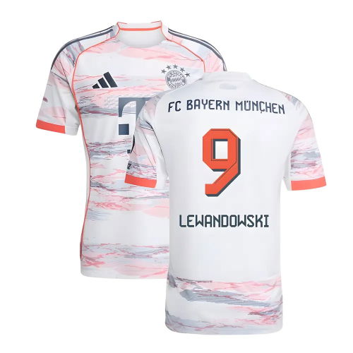 2025-2026 Bayern Munich Away Shirt (Lewandowski 9)