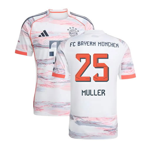 2025-2026 Bayern Munich Away Shirt (Muller 25)