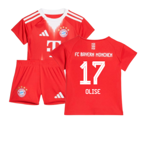 2025-2026 Bayern Munich Home Baby Kit (Olise 17)