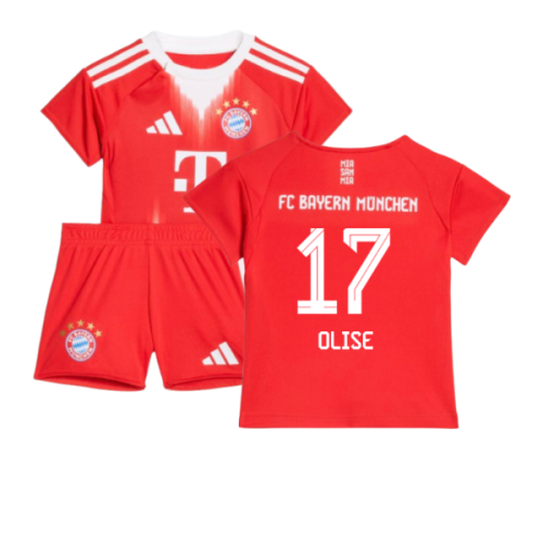 2025-2026 Bayern Munich Home Baby Kit (Olise 17)