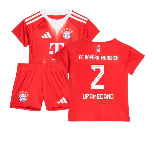 2025-2026 Bayern Munich Home Baby Kit (Upamecano 2)