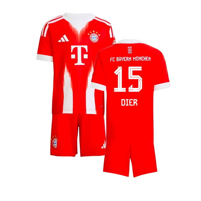 2025-2026 Bayern Munich Home Mini Kit (Dier 15)