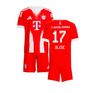 2025-2026 Bayern Munich Home Mini Kit (Olise 17)