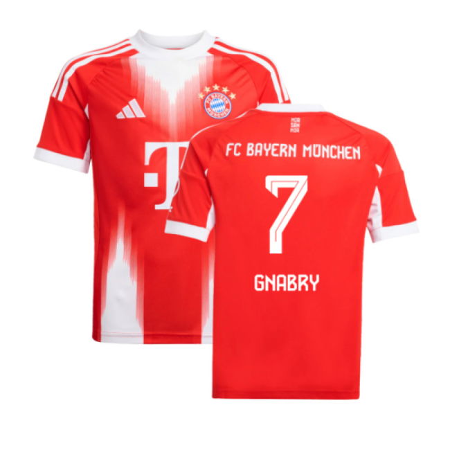2025-2026 Bayern Munich Home Shirt (Kids) (Gnabry 7)