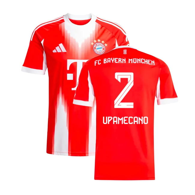 2025-2026 Bayern Munich Home Shirt (Upamecano 2)