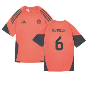 2025-2026 Bayern Munich Training Shirt (Easy Coral) - Kids (Kimmich 6)