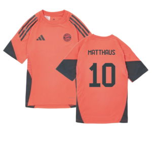 2025-2026 Bayern Munich Training Shirt (Easy Coral) - Kids (Matthaus 10)
