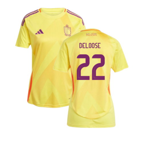 2025-2026 Belgium Womens Team Away Shirt (Ladies) (Deloose 22)
