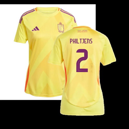 2025-2026 Belgium Womens Team Away Shirt (Ladies) (Philtjens 2)