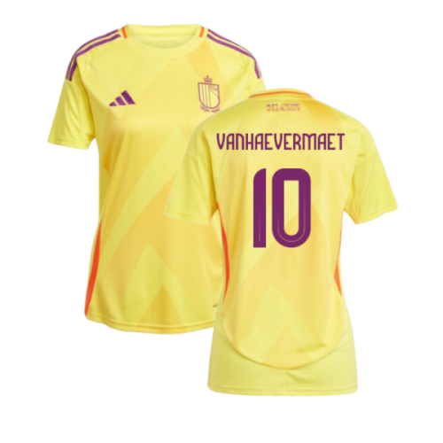 2025-2026 Belgium Womens Team Away Shirt (Ladies) (Vanhaevermaet 10)
