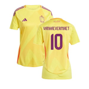 2025-2026 Belgium Womens Team Away Shirt (Ladies) (Vanhaevermaet 10)