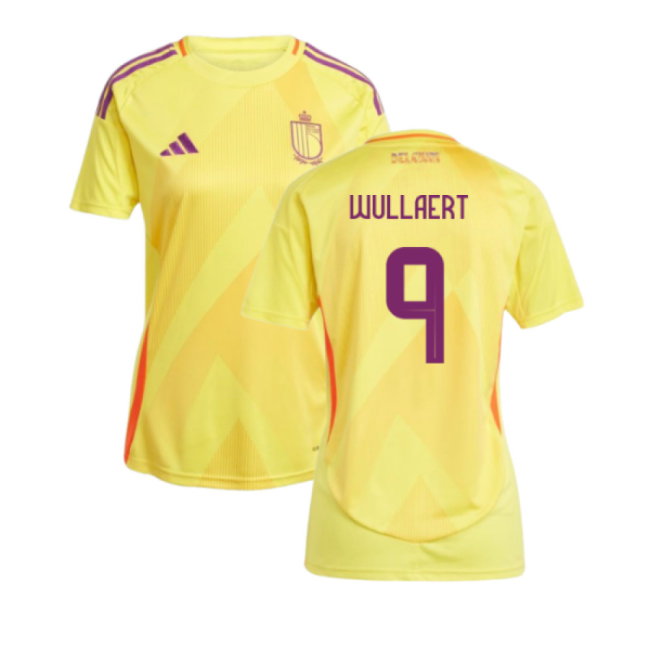 2025-2026 Belgium Womens Team Away Shirt (Ladies) (Wullaert 9)
