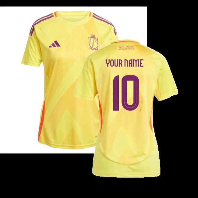 2025-2026 Belgium Womens Team Away Shirt (Ladies) (Your Name)