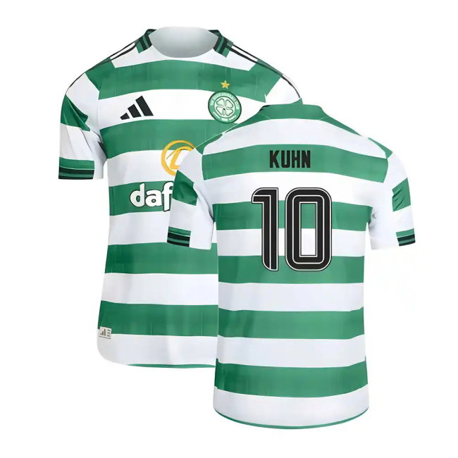 2025-2026 Celtic Authentic Home Shirt (Kuhn 10)